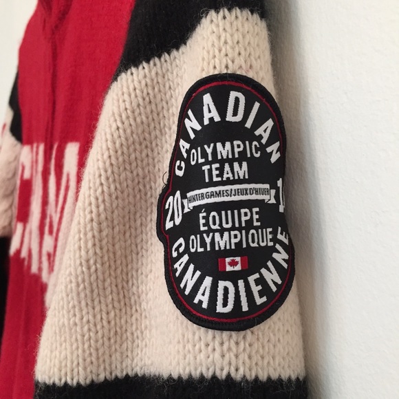 🛑 SOLD! CANADA OLYMPIC WOOL CARDIGAN SWEATER - Picture 10 of 13